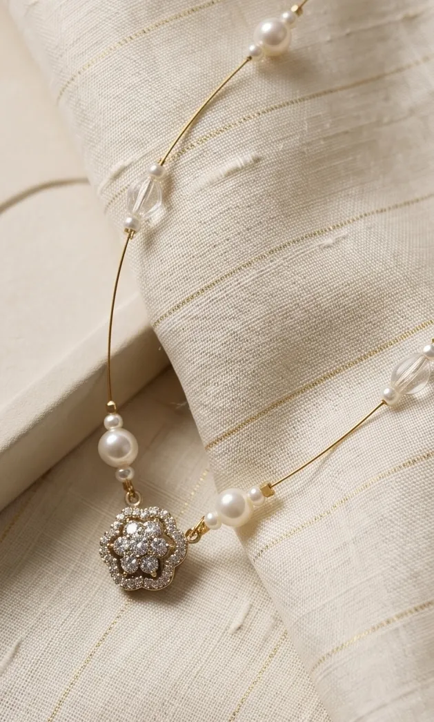 Stellar Pearl Minimalist Pendant